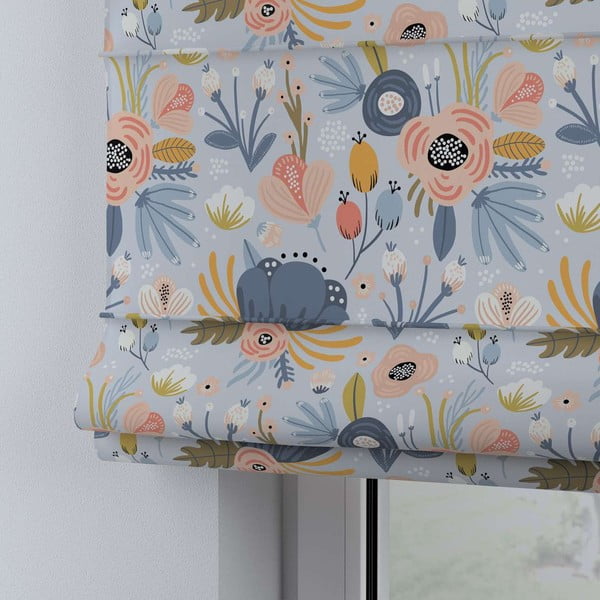 Kék-narancssárga roló 170x160 cm Magic - Yellow Tipi-image-4