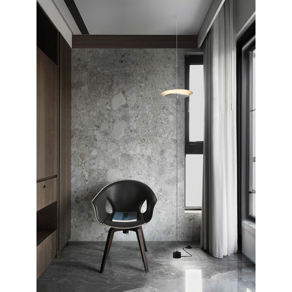Matt fehér alumínium LED dimmelhető állólámpa (magasság 370 cm) Olos – Nova Luce-image-1