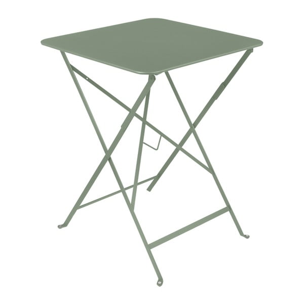 Bistro szürkészöld kerti kisasztal, 57 x 57 cm - Fermob