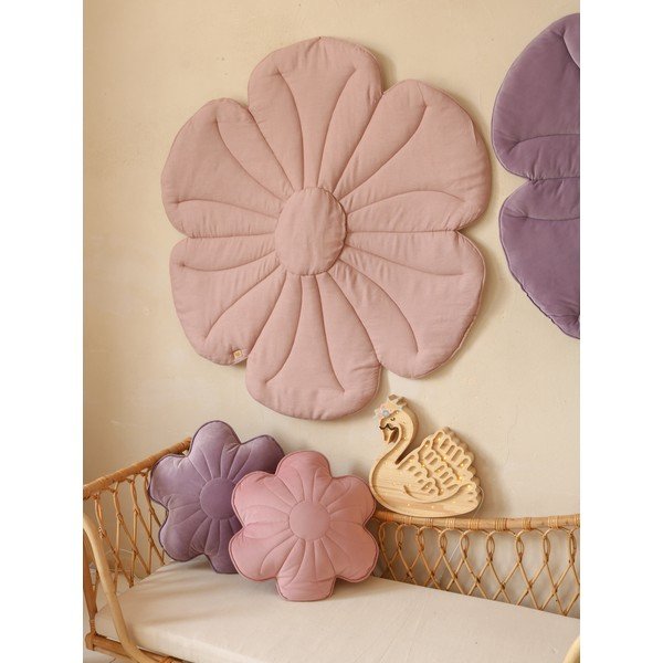 Világos rózsaszín játszószőnyeg Powder Rose – Moi Mili-image-3