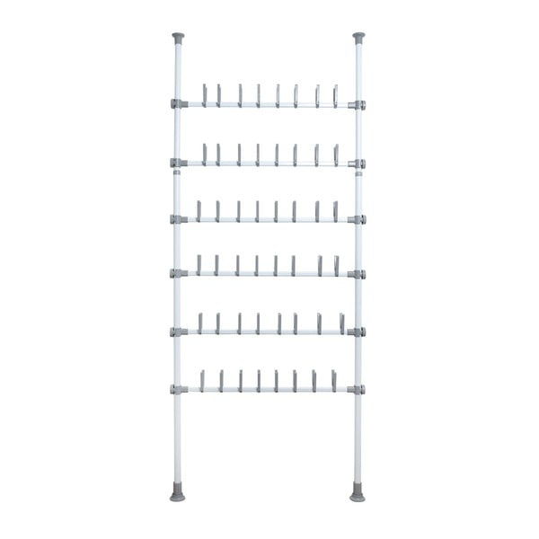 Fehér fém teleszkópos cipőtartó állvány Herkules – Wenko-image-1