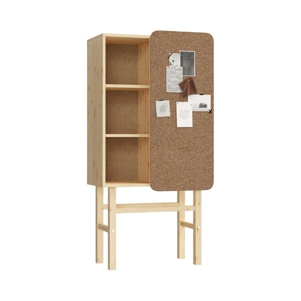 Slide borovi fenyő könyvespolc, 70 x 142 cm - Karup Design-image-4