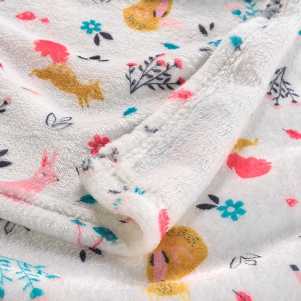 Mikroflanel gyerek takaró 125x150 cm Princesse Licorne – douceur d'intérieur-image-1