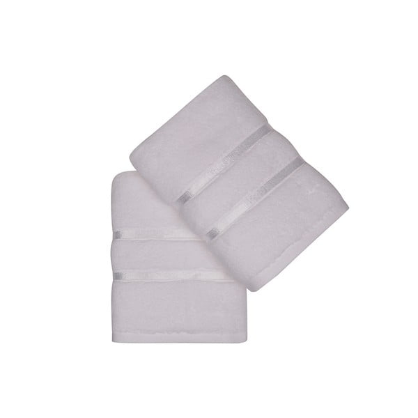 Dolce 2 db-os fehér pamut törölköző szett, 50 x 90 cm - Foutastic-image-3