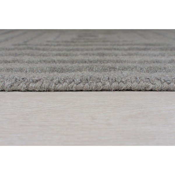 Estela szürke gyapjú szőnyeg, 160 x 230 cm - Flair Rugs-image-2
