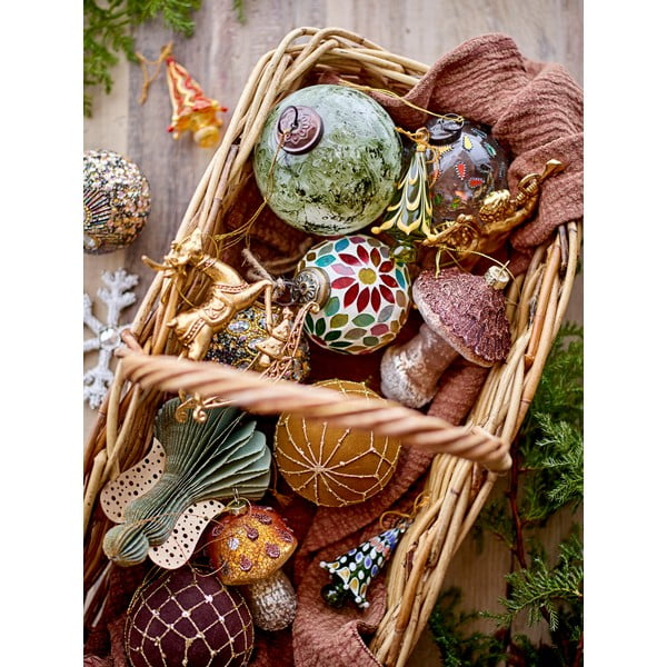 Karácsonyfadísz készlet 3 db-os 10 cm Anisa – Bloomingville-image-2