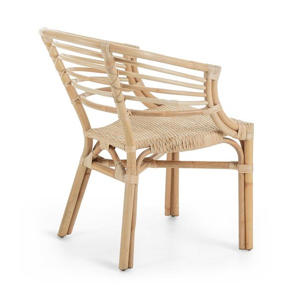 Confidence Kerti rattan szék - Kave Home-image-3