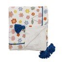 Újrahasznosított pamut gyerek takaró 130x160 cm Cherry – Bloomingville Mini