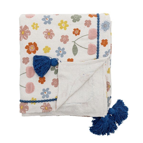 Újrahasznosított pamut gyerek takaró 130x160 cm Cherry – Bloomingville Mini