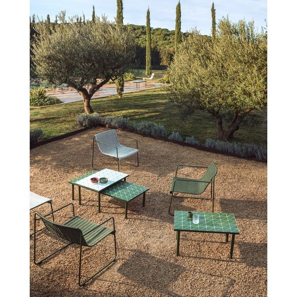 Kerti kisasztal kerámia asztallappal 51x81 cm Maurina – Kave Home-image-2