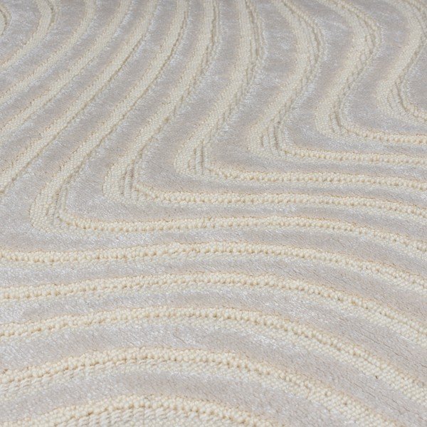 Bézs gyapjú szőnyeg 230x160 cm Patna Channel - Flair Rugs-image-2