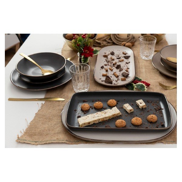 Cala Dorado 18 db-os szürke étkészlet - Villa d'Este-image-1