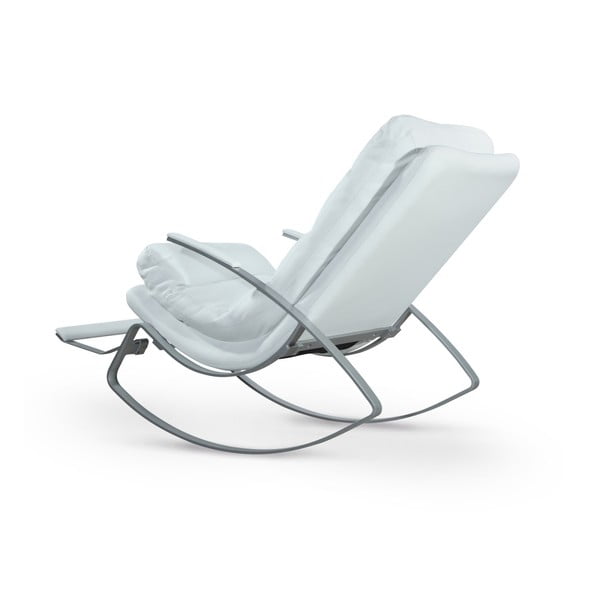 Rockport fehér műbőr hintaszék - Garageeight-image-3