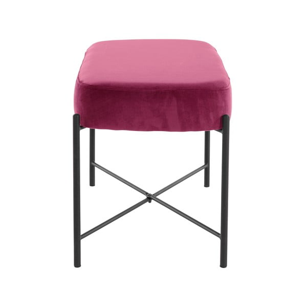 Rózsaszín bársony pad Berry - Støraa-image-2