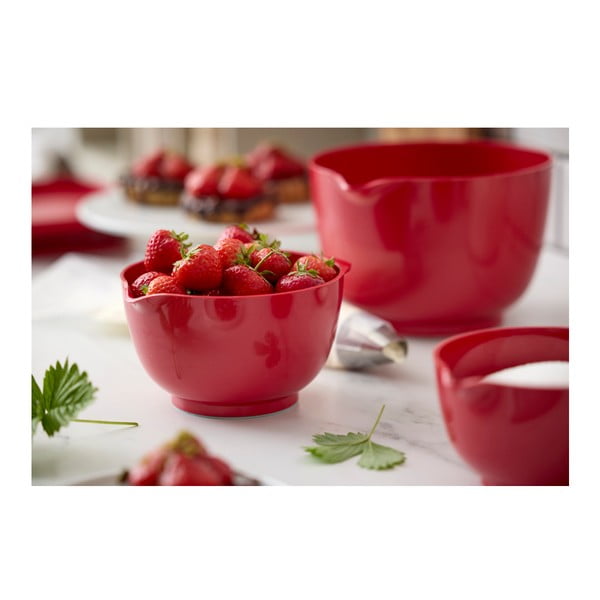 Piros tál szett 4 db-os ø 23 cm Margrethe – Rosti-image-3