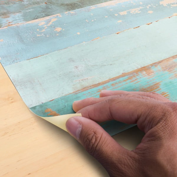 Floor Sticker Parquet Côte d'Opale padlómatrica, 90 x 60 cm - Ambiance-image-4