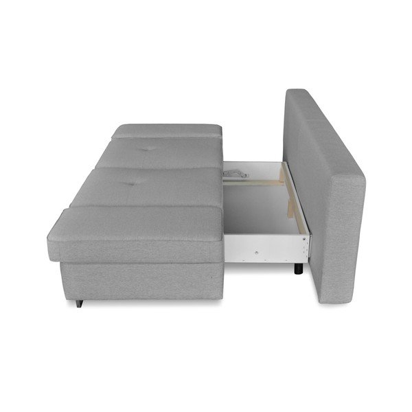 Iota világosszürke 2 személyes kinyitható kanapé - Windsor & Co. Sofas-image-1