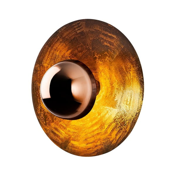 Rézszínű fali lámpa ø 38 cm Kurt – Opviq lights-image-2