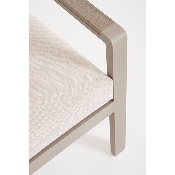 Bézs alumínium ötszemélyes kerti lounge szett Elna – Bizzotto-image-3