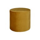 Sara High mustársárga puff - WOOOD