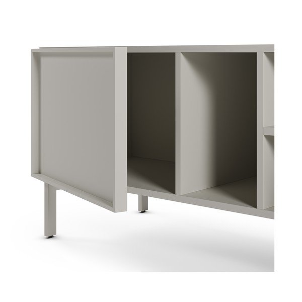 Krémszínű TV-állvány 160x51x42 cm Brise – Marckeric-image-3