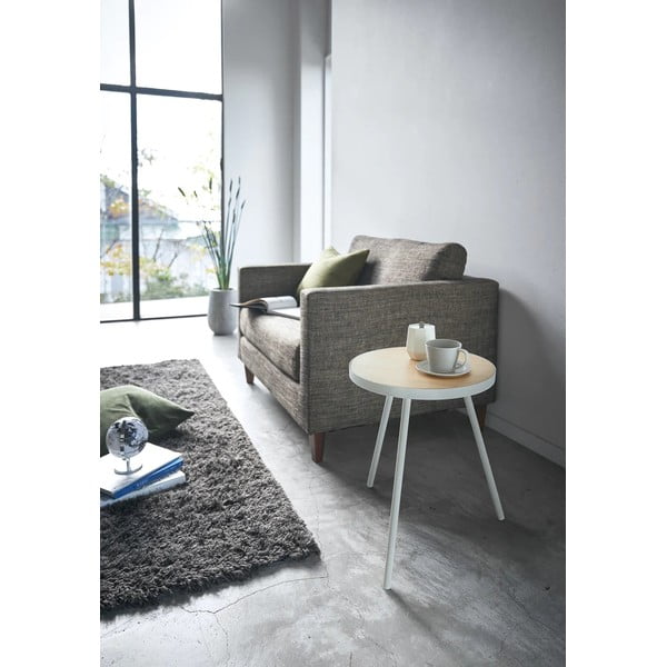 Kerek tárolóasztal 48x49 cm Tower – YAMAZAKI-image-3