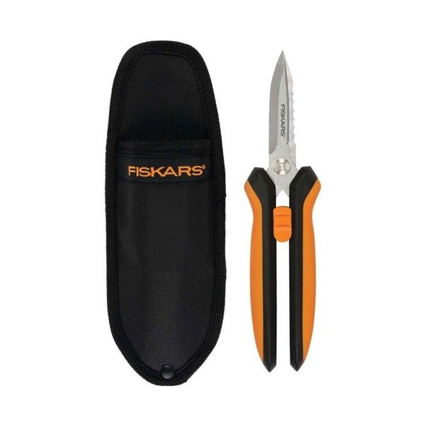 Solid rozsdamentes acélból készült többcélú olló - Fiskars-image-4