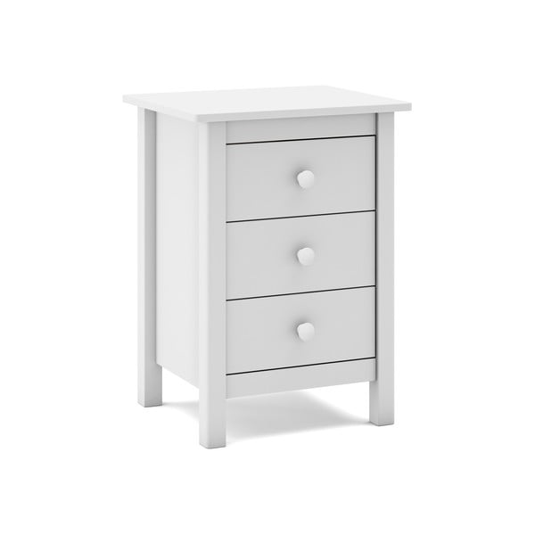 Fehér borovi fenyő gyerek éjjeliszekrény Max – Marckeric-image-3