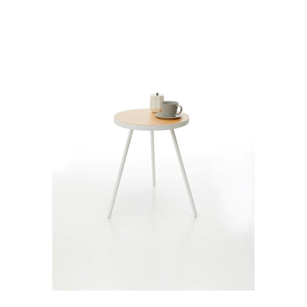 Kerek tárolóasztal 48x49 cm Tower – YAMAZAKI-image-4