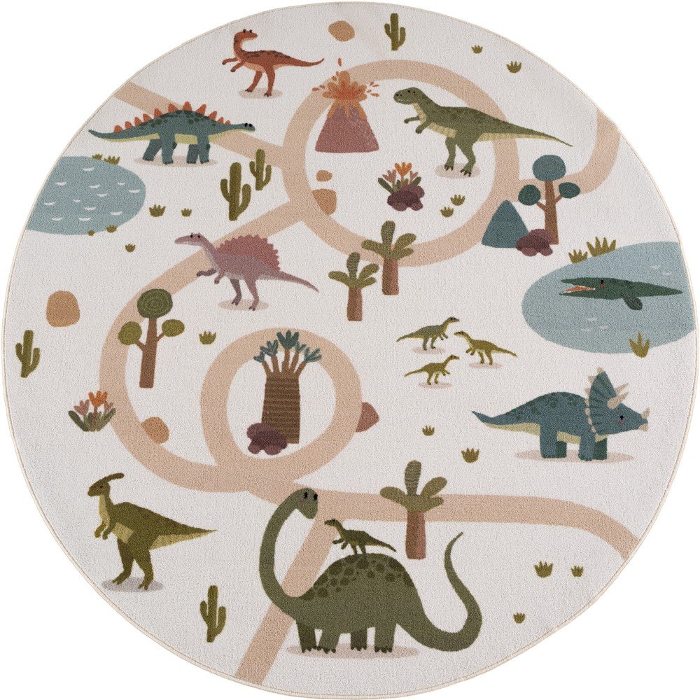 Mosható gyerek szőnyeg ø120 cm Coco 1131 – Ayyildiz Carpets