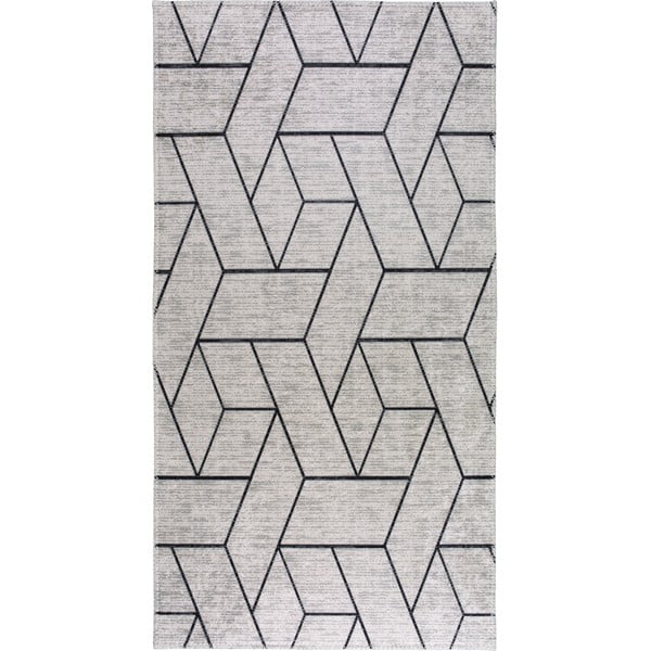 Világosszürke mosható szőnyeg 160x230 cm – Vitaus