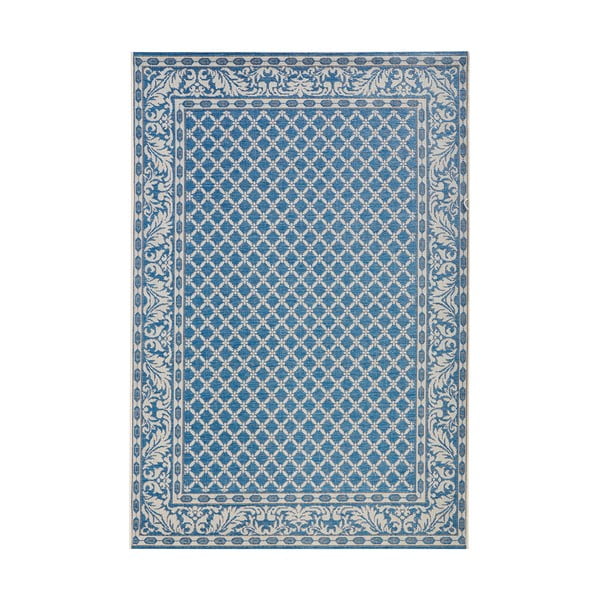 Royal kék-krémszínű kültéri szőnyeg, 115 x 165 cm - NORTHRUGS