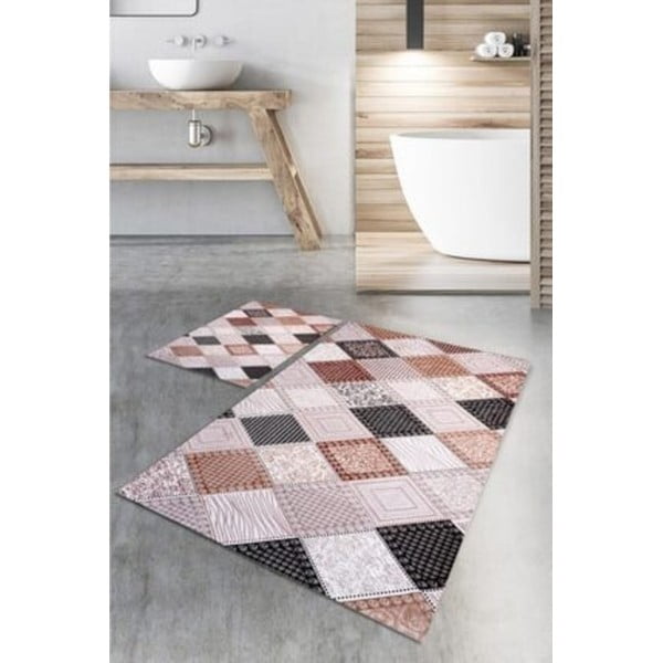 Fürdőszobai kilépő szett 2 db-os 60x100 cm – Mila Home-image-1