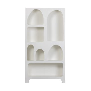 Fehér könyvespolc 95x180 cm Caz – WOOOD