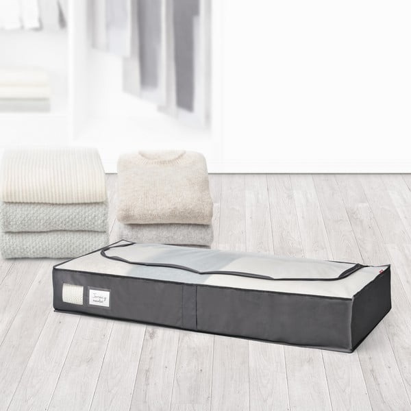 Megerősített textil ágy alatti tárolódoboz – Rayen-image-1