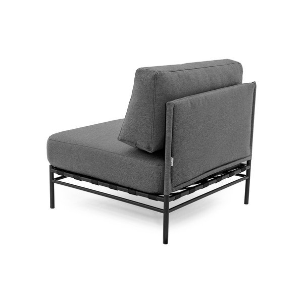Sötétszürke kerti kanapé modul (középső rész) Dandy – Sit Sit-image-4