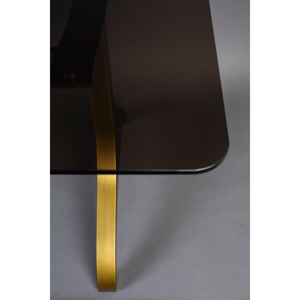 Sansa étkezőasztal üveg asztallappal, 180 x 90 cm - Dutchbone-image-2