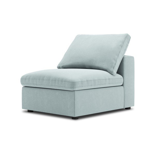 Galaxy világoskék középső rész moduláris kordbársony kanapéhoz - Windsor & Co Sofas-image-2