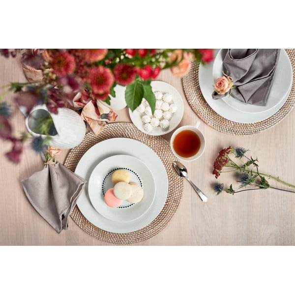 Fehér rattan tányéralátét, ⌀ 36 cm - Tiseco Home Studio-image-3