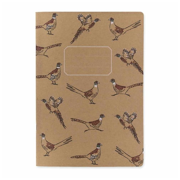 Woodland Pheasant puha fedeles jegyzetfüzet - GO Stationery