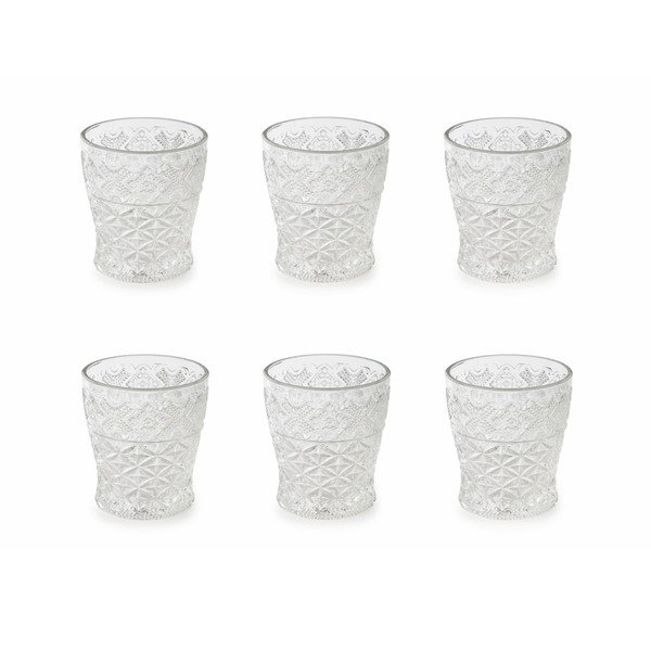 Crystal Prisma 6 darabos pohárszett, 260 ml - Villa d'Este