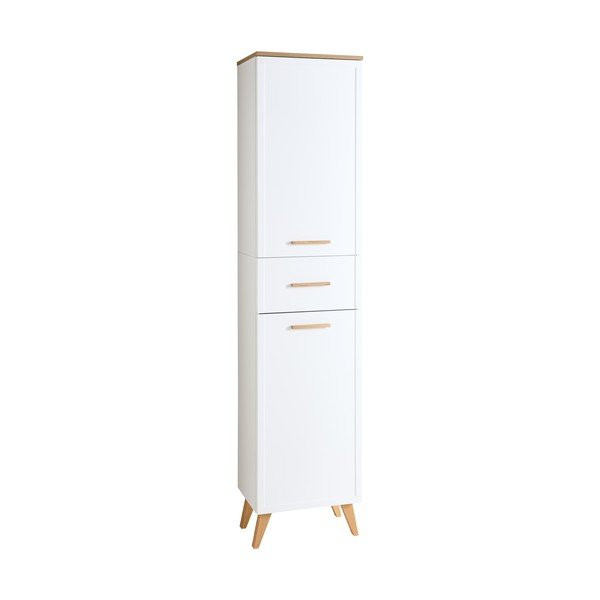 Fehér fürdőszoba szekrény 184x45 cm Quickset 383 – Pelipal-image-2
