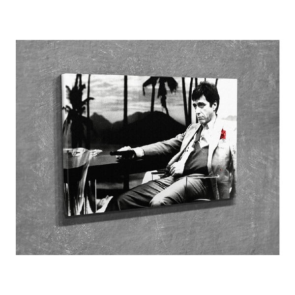 Vintage vászon fali kép, 40 x 30 cm-image-2