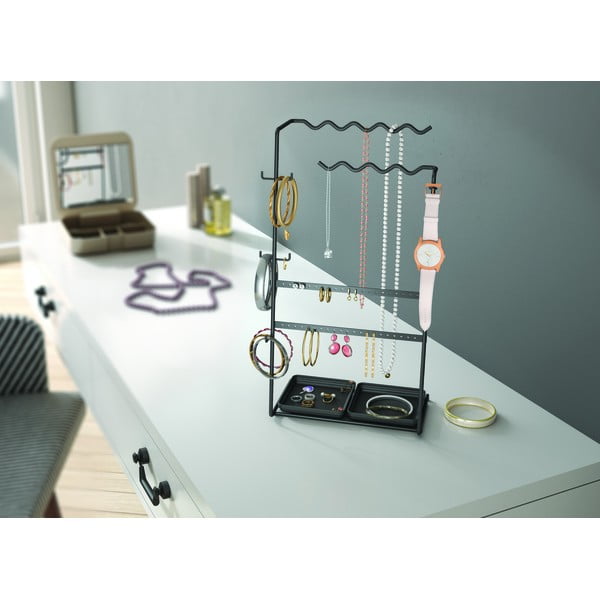 My Jewels fekete ékszertartó - Metaltex-image-3