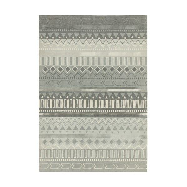 Tribal Mix szürke szőnyeg, 120 x 170 cm - Asiatic Carpets