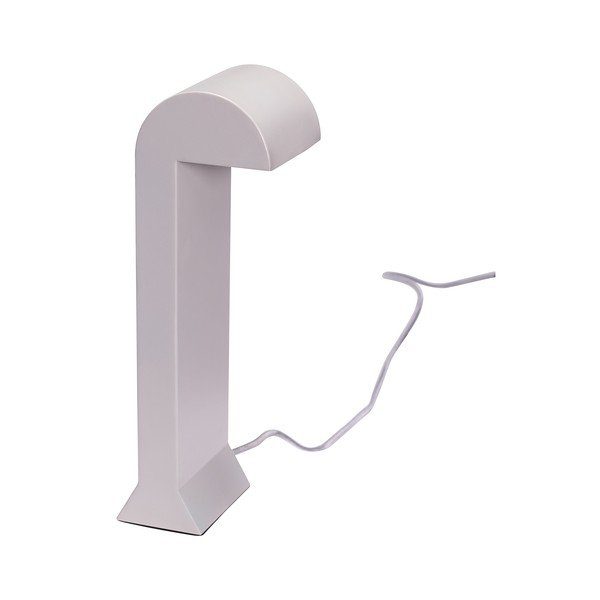 Világosszürke LED dimmelhető asztali lámpa (magasság 34 cm) Soothe – Hübsch-image-2