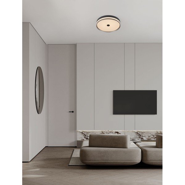 Matt fekete acél LED dimmelhető mennyezeti lámpa Helios – Nova Luce-image-1