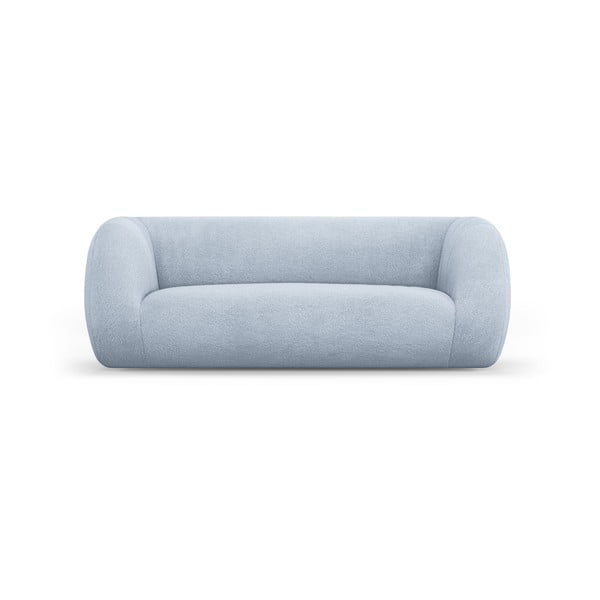 Világoskék buklé kanapé 210 cm Essen – Cosmopolitan Design