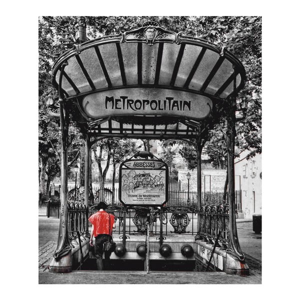 Paris Metro vászonkép - Tomasucci