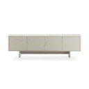 Krémszínű TV-állvány 180x55x40 cm Solei – MOME